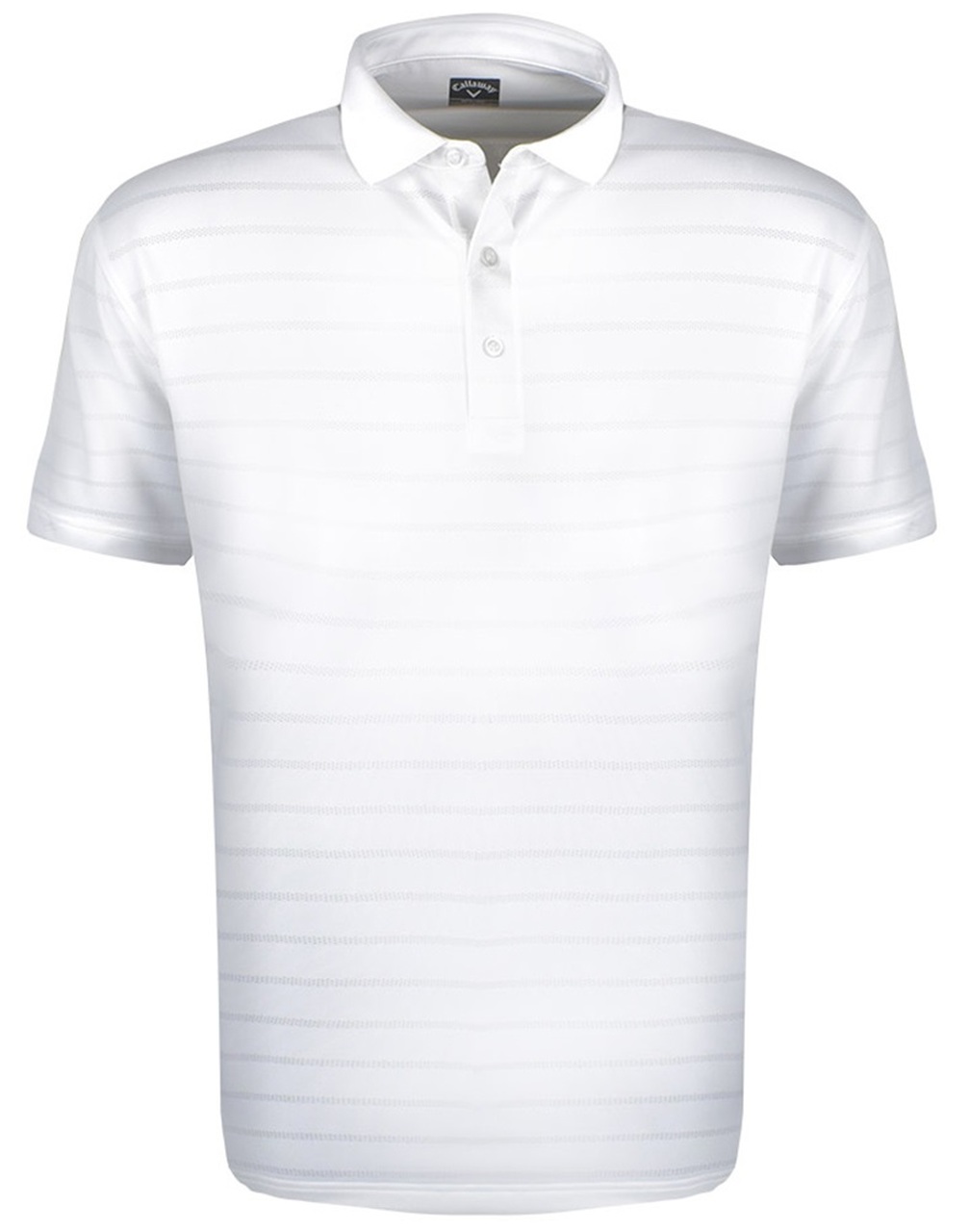 6/28/2021 | Rockbottomgolf: Callaway Golf- Horizontal Tonal Texture Stripe Polo