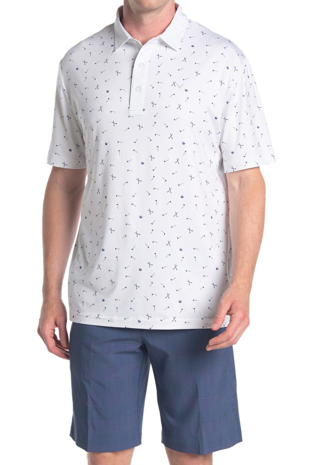 7/7/2021 | Nordstrom Rack: $30 Callaway Golf Print Short Sleeve Polo