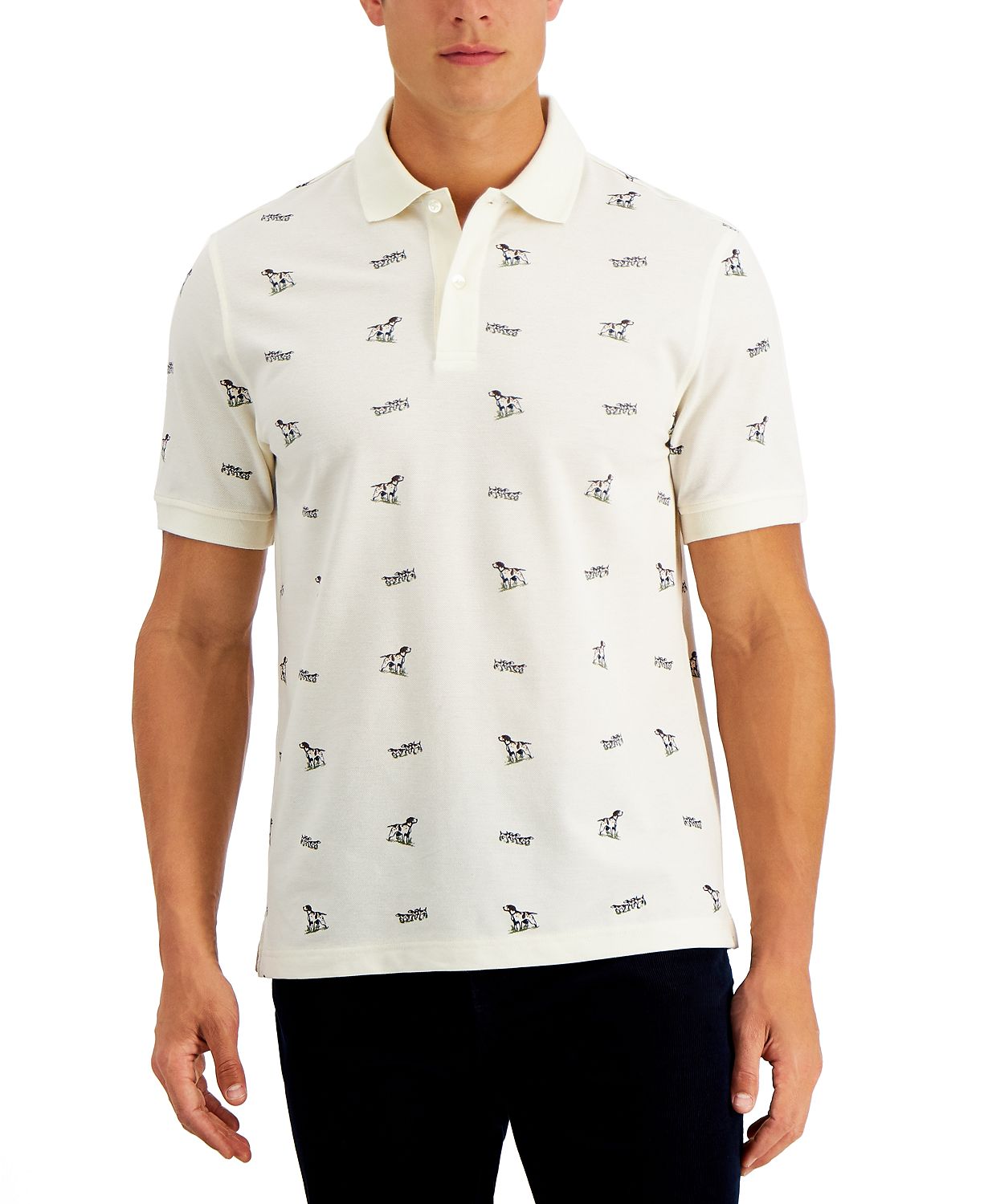 $17.23 Club Room Men’s Hound Performance Stretch Polo
