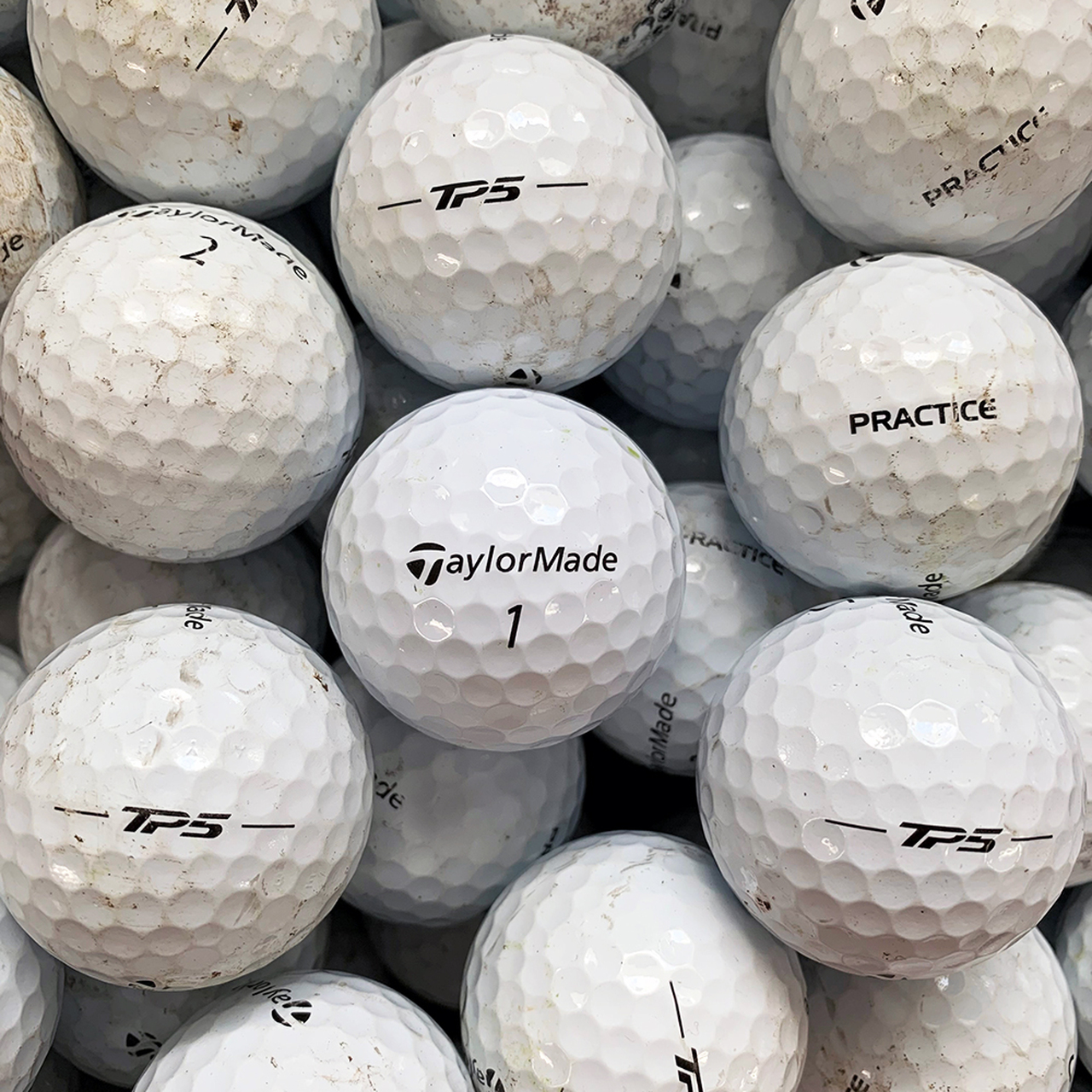 $25 TaylorMade TP5 Practice Golf Balls – Used
