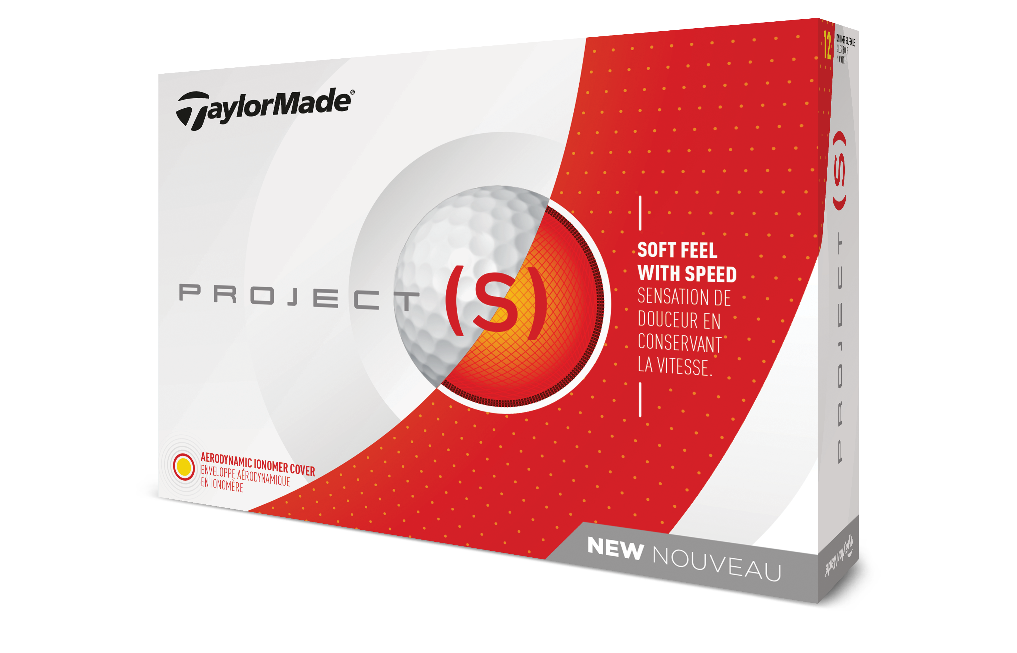 $19.97 TaylorMade Project (s) Golf Balls, 12 Pack