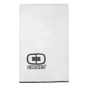 $11.98 Ogio Microfiber Towel – White Towel