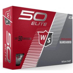 $13 Wilson Fifty Elite White Golf Balls