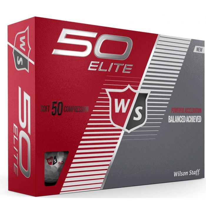 $13 Wilson Fifty Elite White Golf Balls