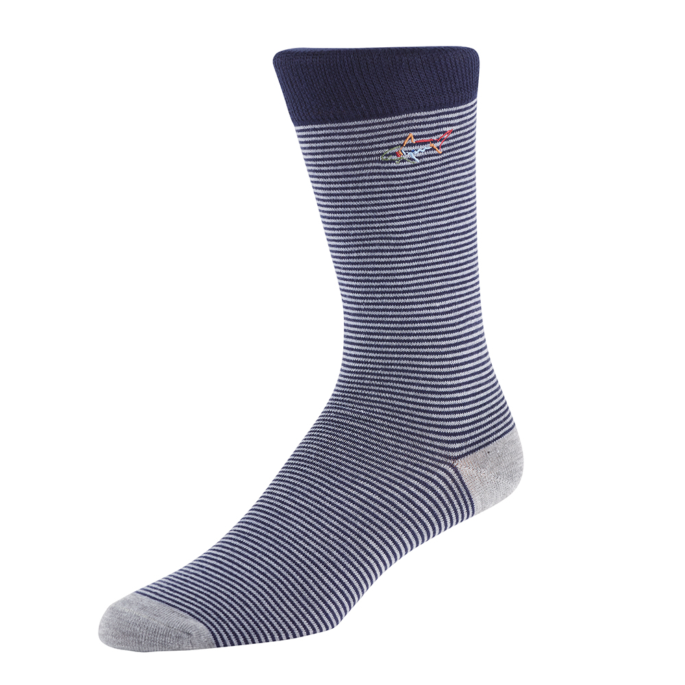 $2 Greg Norman Dress Socks – Pinstripe