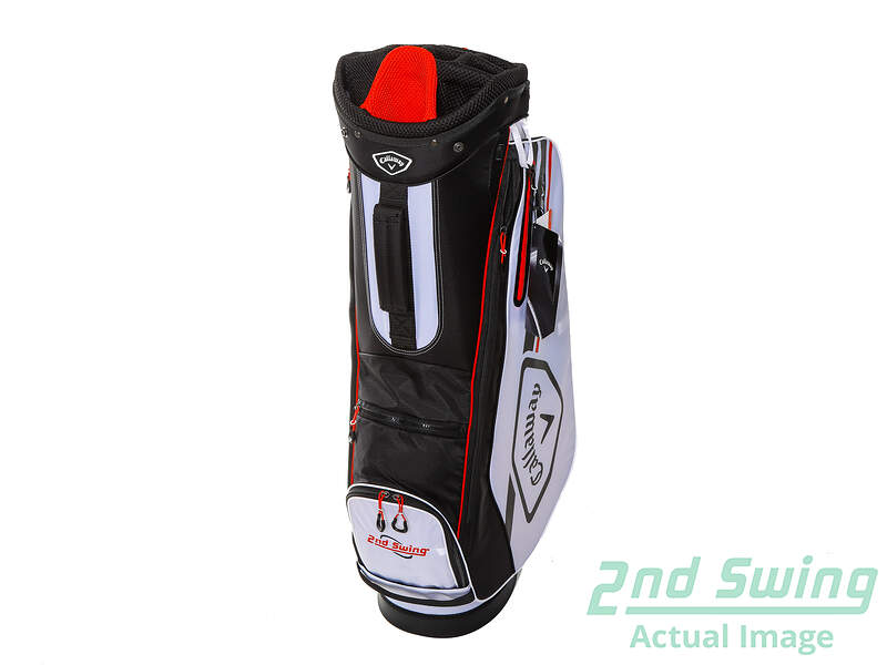 $150 Callaway Chev 14 White/Black/Fire Red Cart