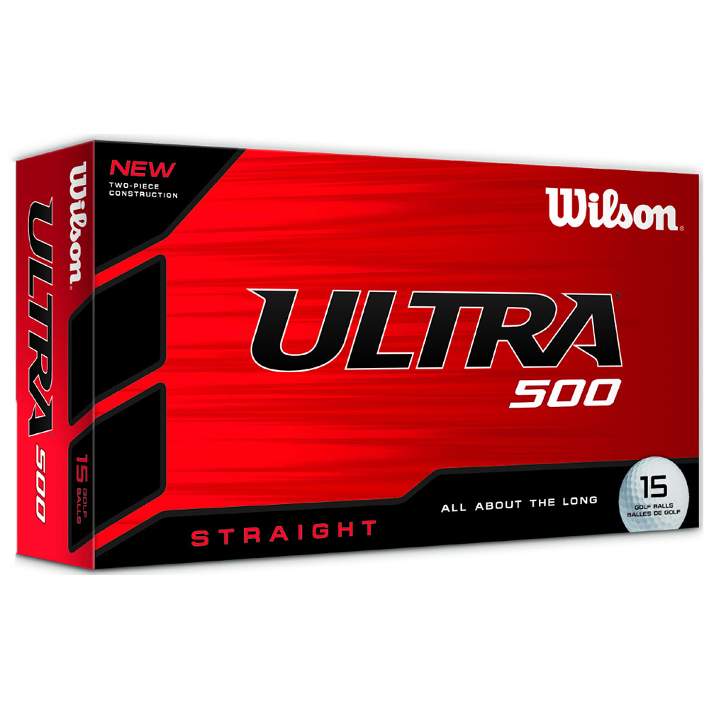 $10 Wilson Staff Ultra 500 Straight – 15 Ball Pack