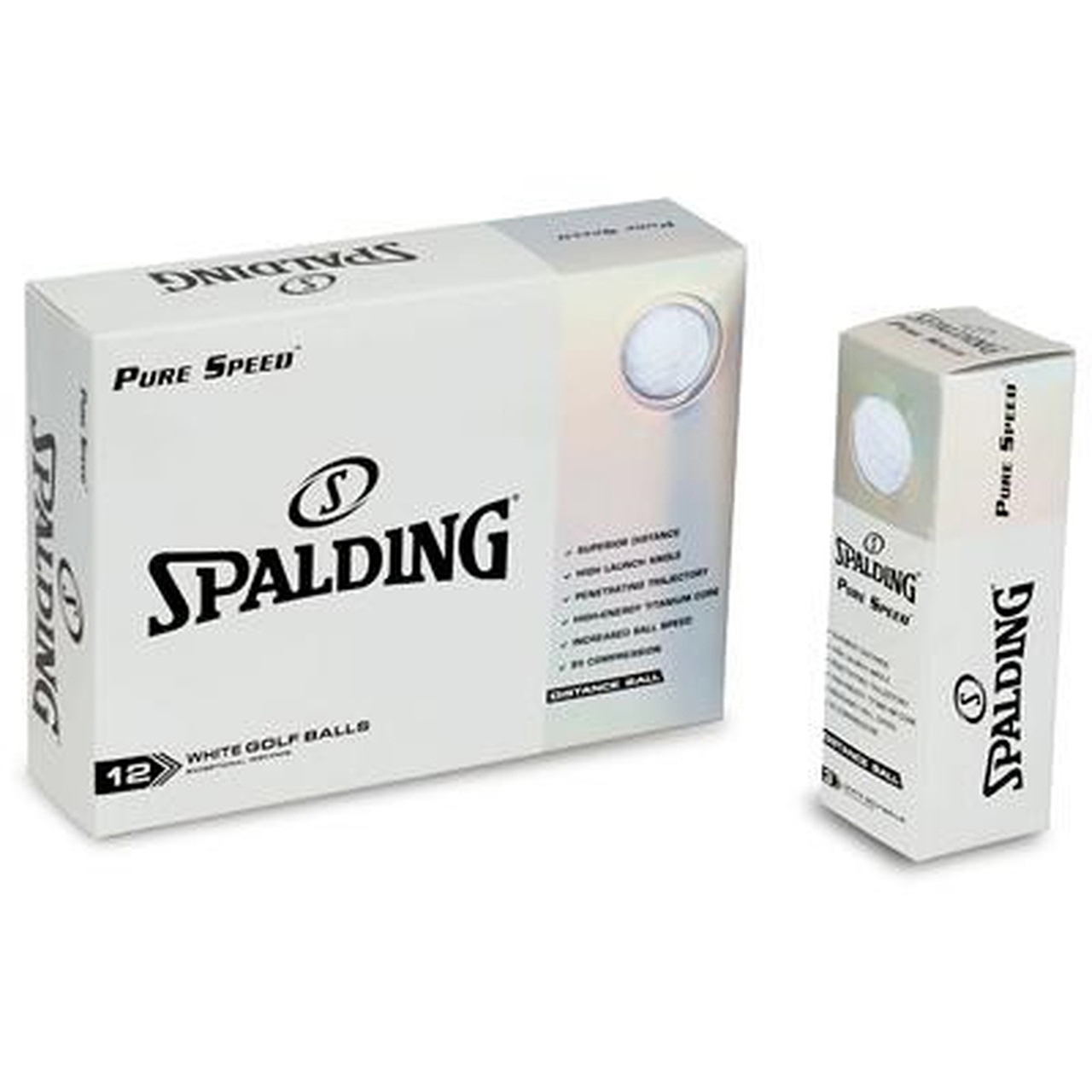 $8 Spalding Pure Speed Golf Balls Dozen