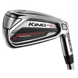 $227 Cobra King F9 SpeedBack Iron Set Golf Clubs
