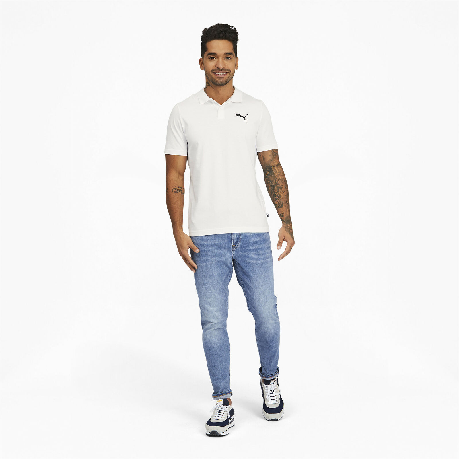 eBay: $9.99 PUMA Men’s Essentials Jersey Polo