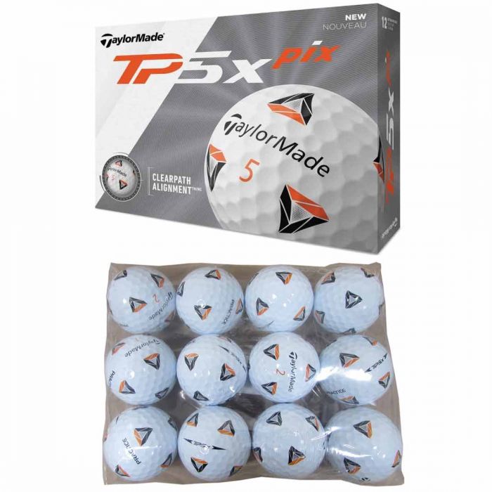 $25 TaylorMade 2020 TP5x Pix 2.0 Practice Balls