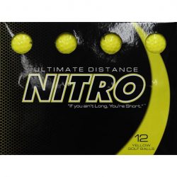 $6 Nitro Golf Ultimate Distance Golf Balls 12 Pack