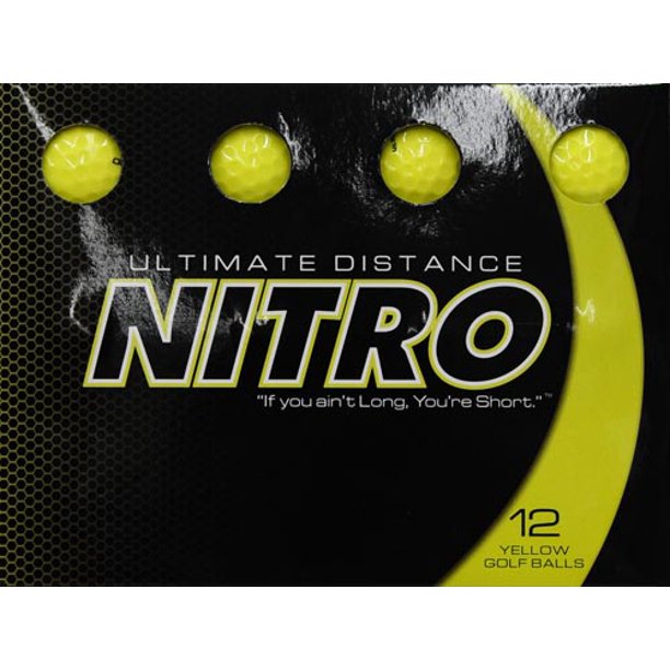 $6 Nitro Golf Ultimate Distance Golf Balls 12 Pack