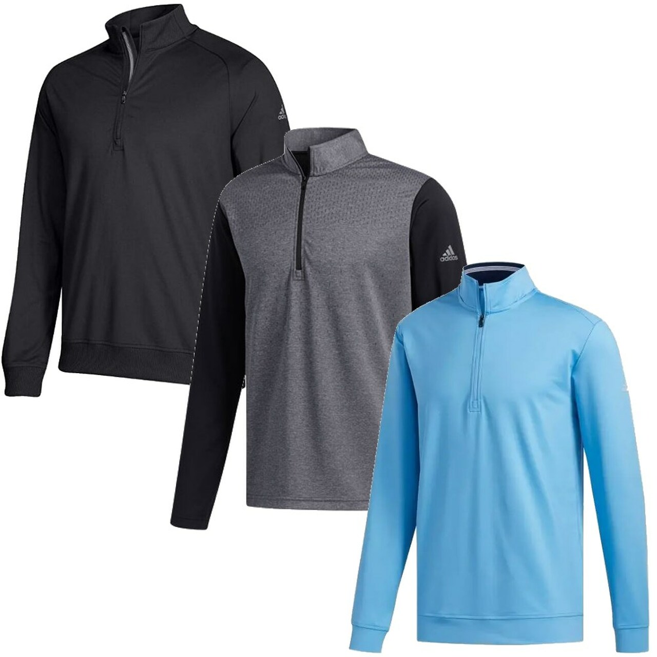 $78 Adidas Assorted Pullover 3 PACK