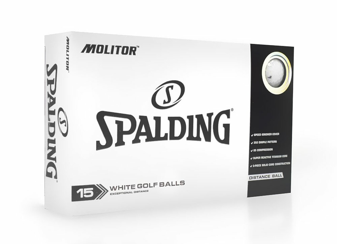 $13 Spalding Molitor Golf Balls (15 Balls)