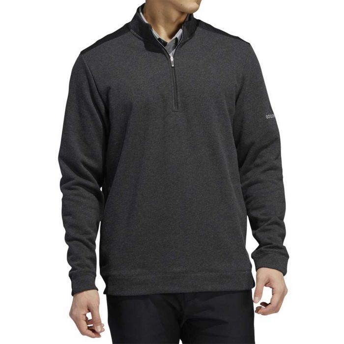 $24 Adidas 2020 Club Heather Quarter-Zip Pullover