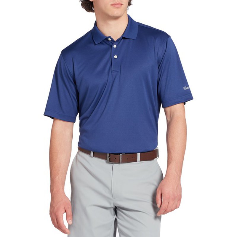 $10 Walter Hagen Men’s Essentials Solid Golf Polo