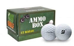 $28 Bridgestone Tour B XS Golf Balls [Ammo Box]