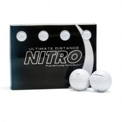 $6 Nitro Golf Ultimate Distance Golf Balls 12 Pack