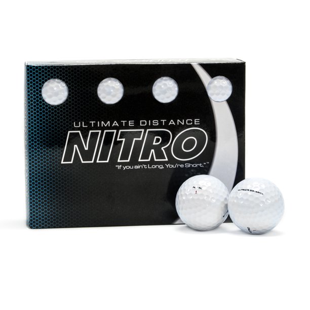 $6 Nitro Golf Ultimate Distance Golf Balls 12 Pack