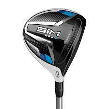 $112 TaylorMade SIM MAX D Fairway Wood Golf Clubs