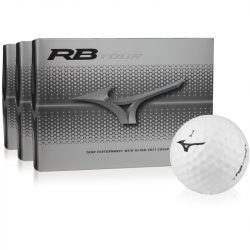 $75 Mizuno White RB Tour Golf Balls – 3 Dozen