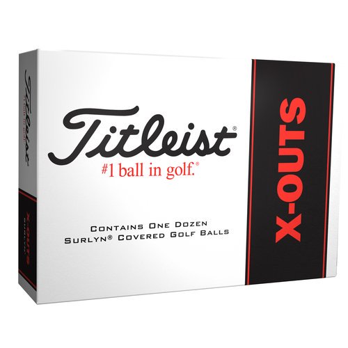 $12 Titleist X-Outs Golf Balls, 12 Pack