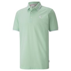 $28 Puma Golf- Signature Tipped Polo