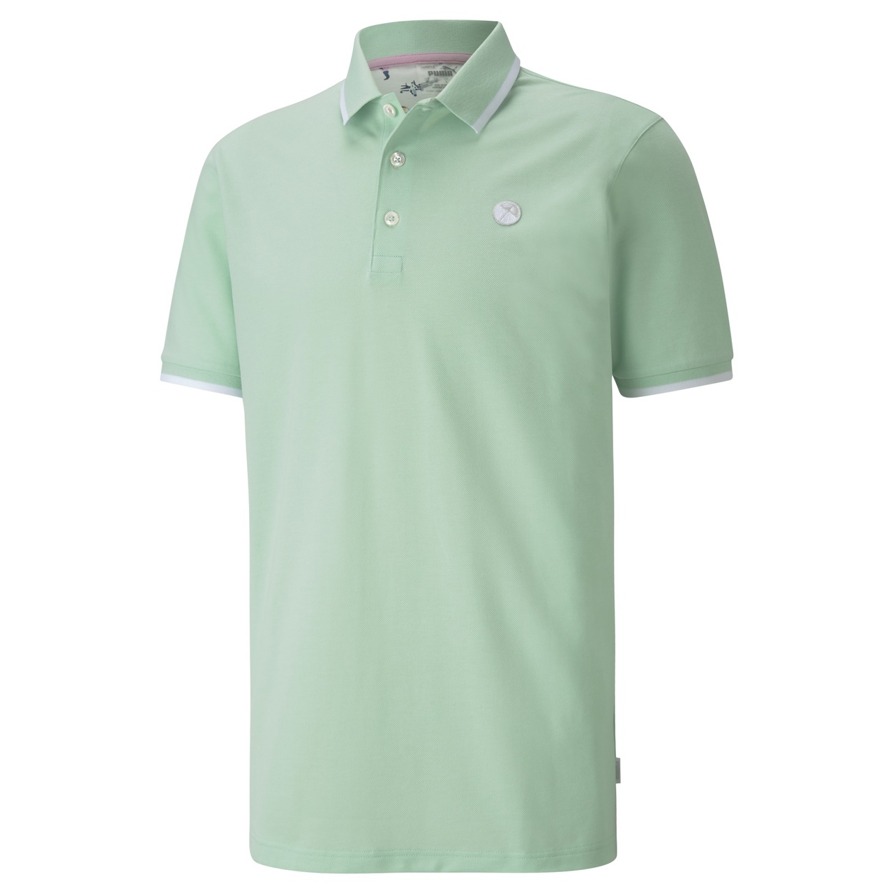 $28 Puma Golf- Signature Tipped Polo