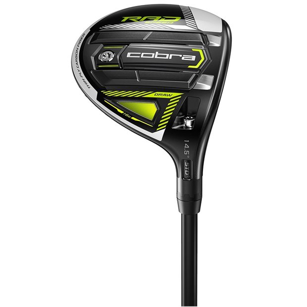 $195 Cobra RADSpeed Draw Black/Turbo Fairway Wood
