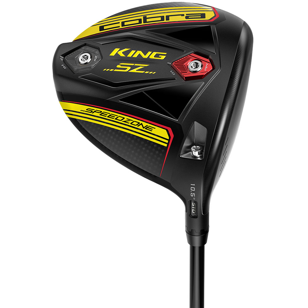 $240 Cobra SPEEDZONE Driver – Gloss Black/Yellow