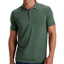 $16 Bobby Jones Rule 18 Tech Control Stripe Polo