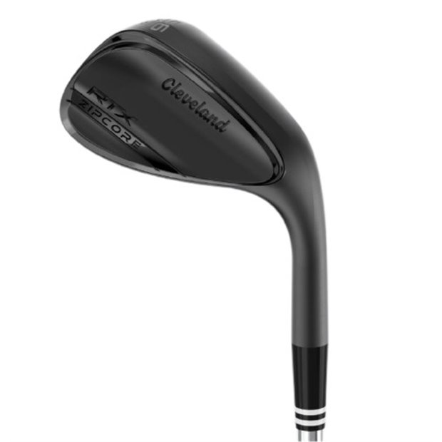 $115 Cleveland RTX ZipCore Black Satin Full Wedge