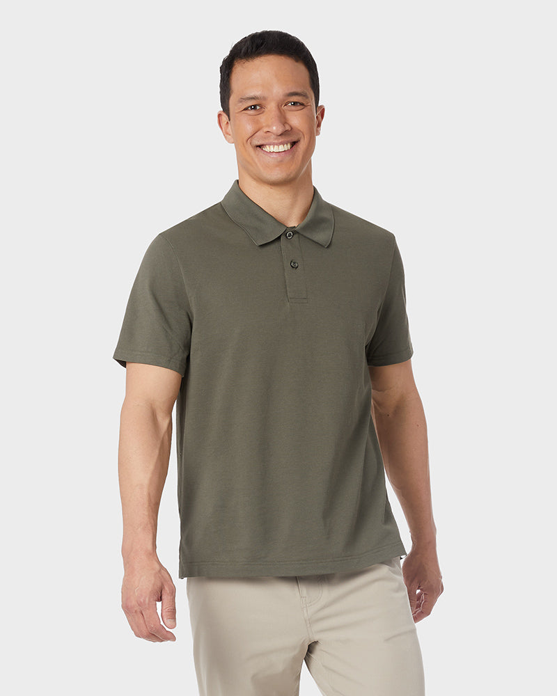 $8 32 Degrees Men’s Relaxed Pique Polo