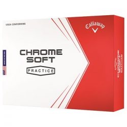 $20 Callaway Chrome Soft Practice Balls