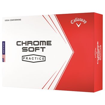 $20 Callaway Chrome Soft Practice Balls