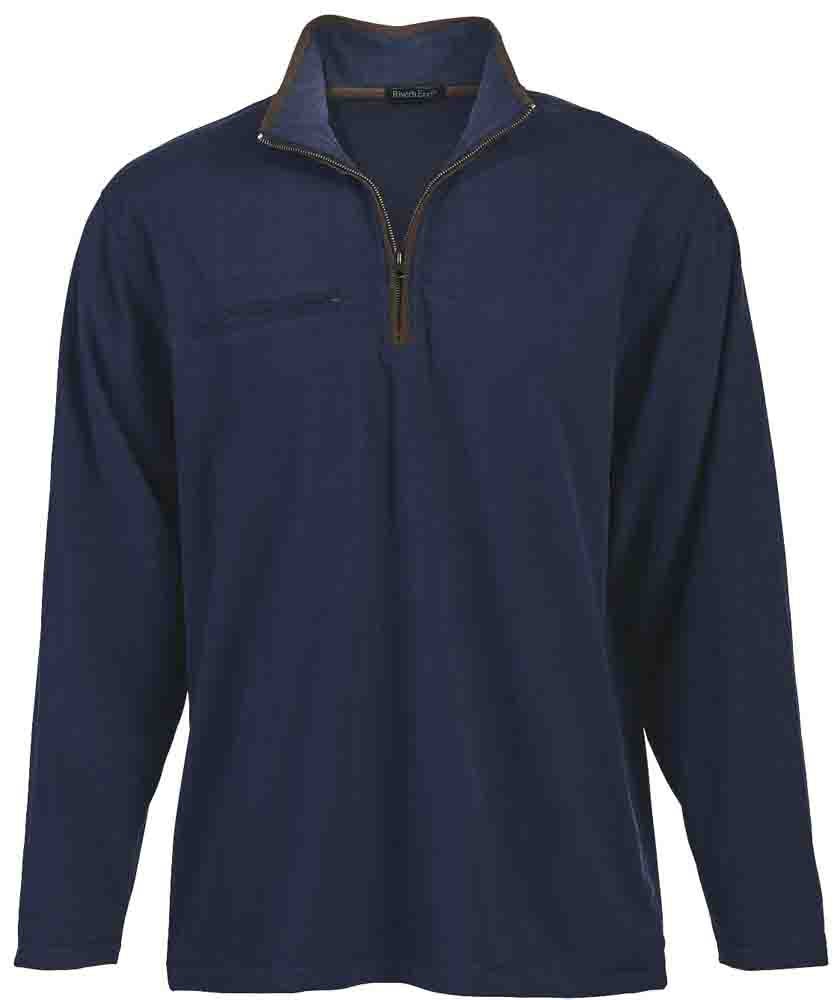 $10 Brushed Quarter Zip Jersey Pullover