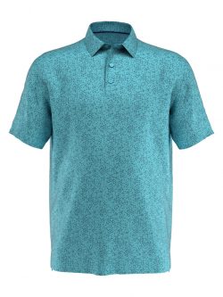 $48 Trademark Chevron Print Golf Polo