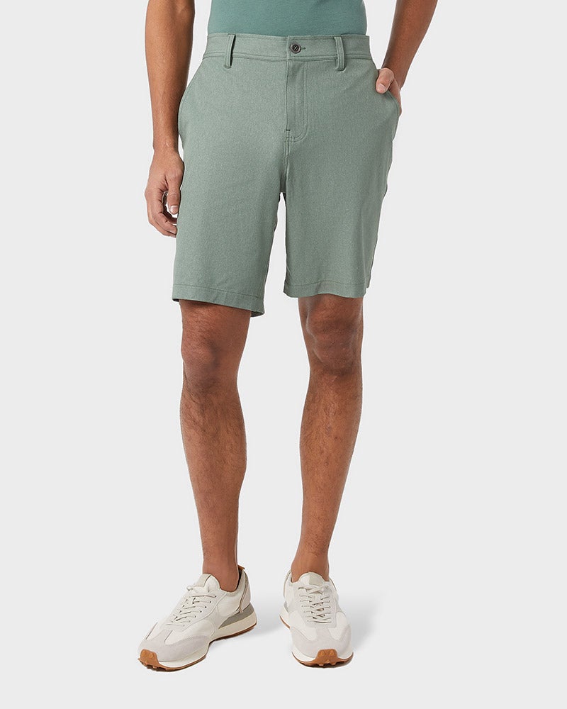 $15 MEN’S STRETCH WOVEN 9 INCH SHORT