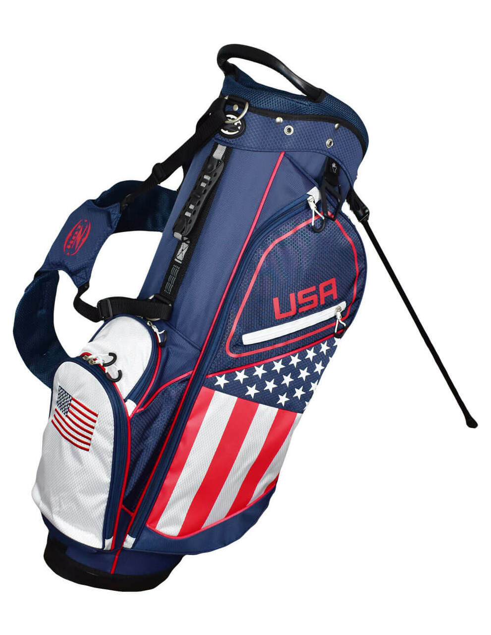 $170 Hot-Z Golf USA Flag Stand Bag