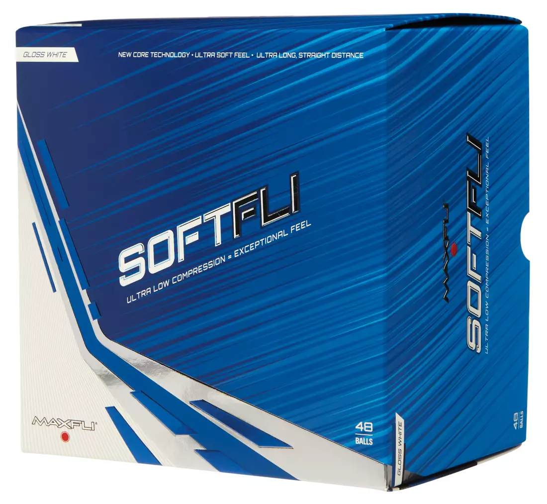 $60 Maxfli 2022 Softfli Golf Balls – 48 Pack