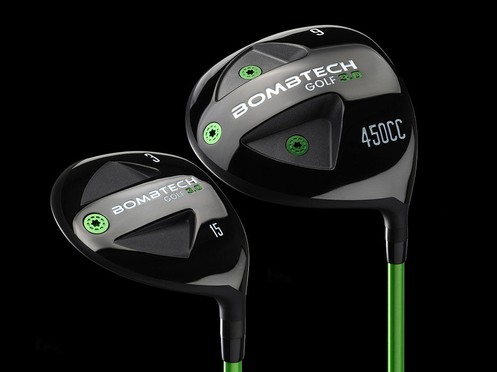$197 NEW BombTech 3.0 Driver and 3 Wood Bundle