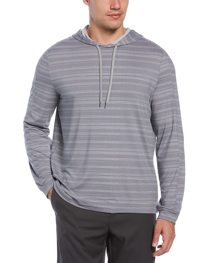 $35 Men’s Textured Stripe Performance Golf Hoodie