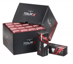 $105 Maxfli Tour Gloss White Golf Balls – 48 Pack