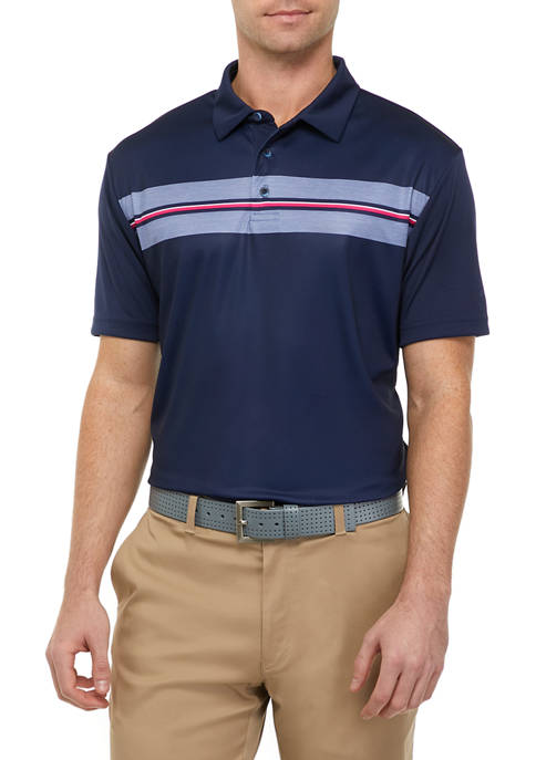 $30 Pro Tour Chest Print Golf Shirt