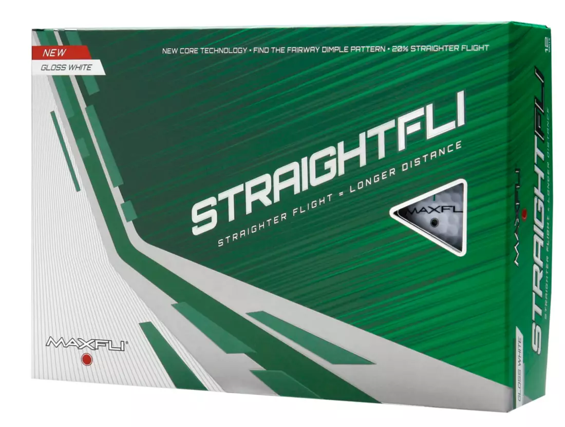 2 for $35 Maxfli Straightfli White Golf Balls