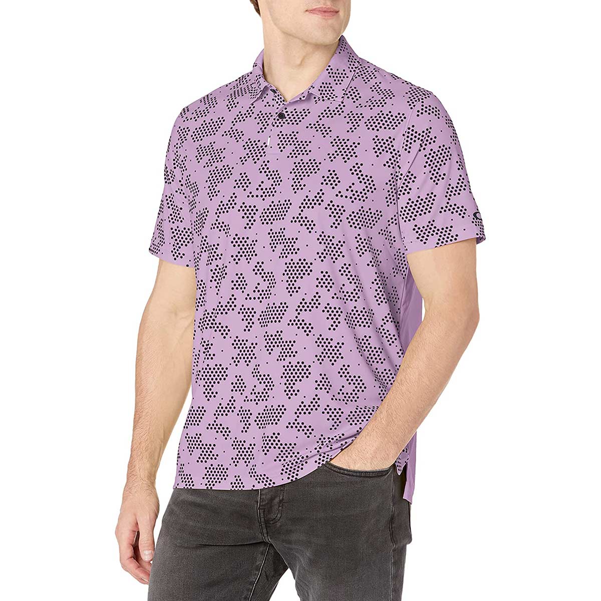 $12 Oakley Men’s Hexcam Print RC Polo