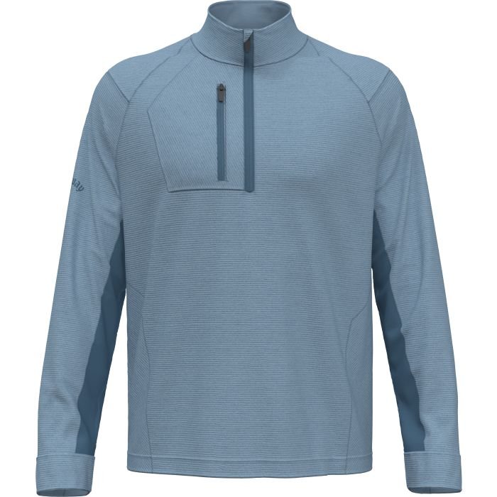 $50 Callaway Heather Stripe Fleece Golf Pullover