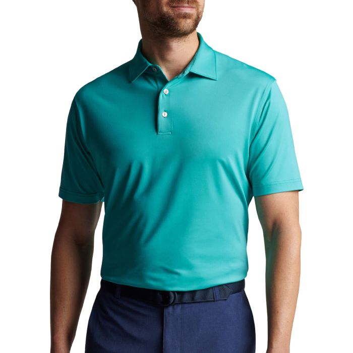 $50 Peter Millar Solid Performance Golf Polo
