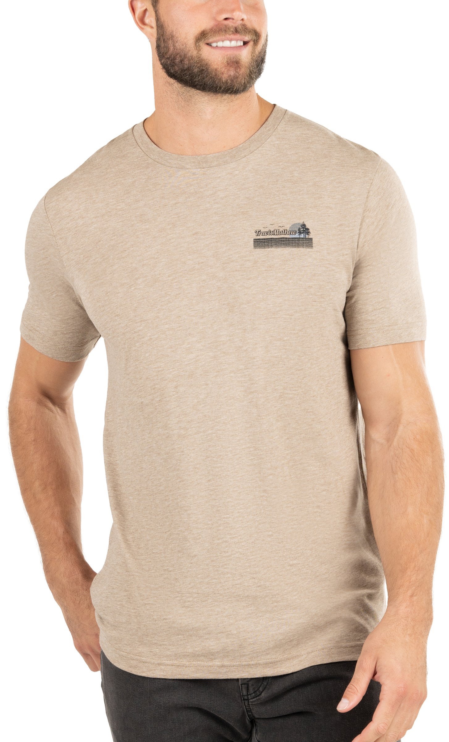 $20 Travis Mathew Fish Not Found Golf T-Shirt